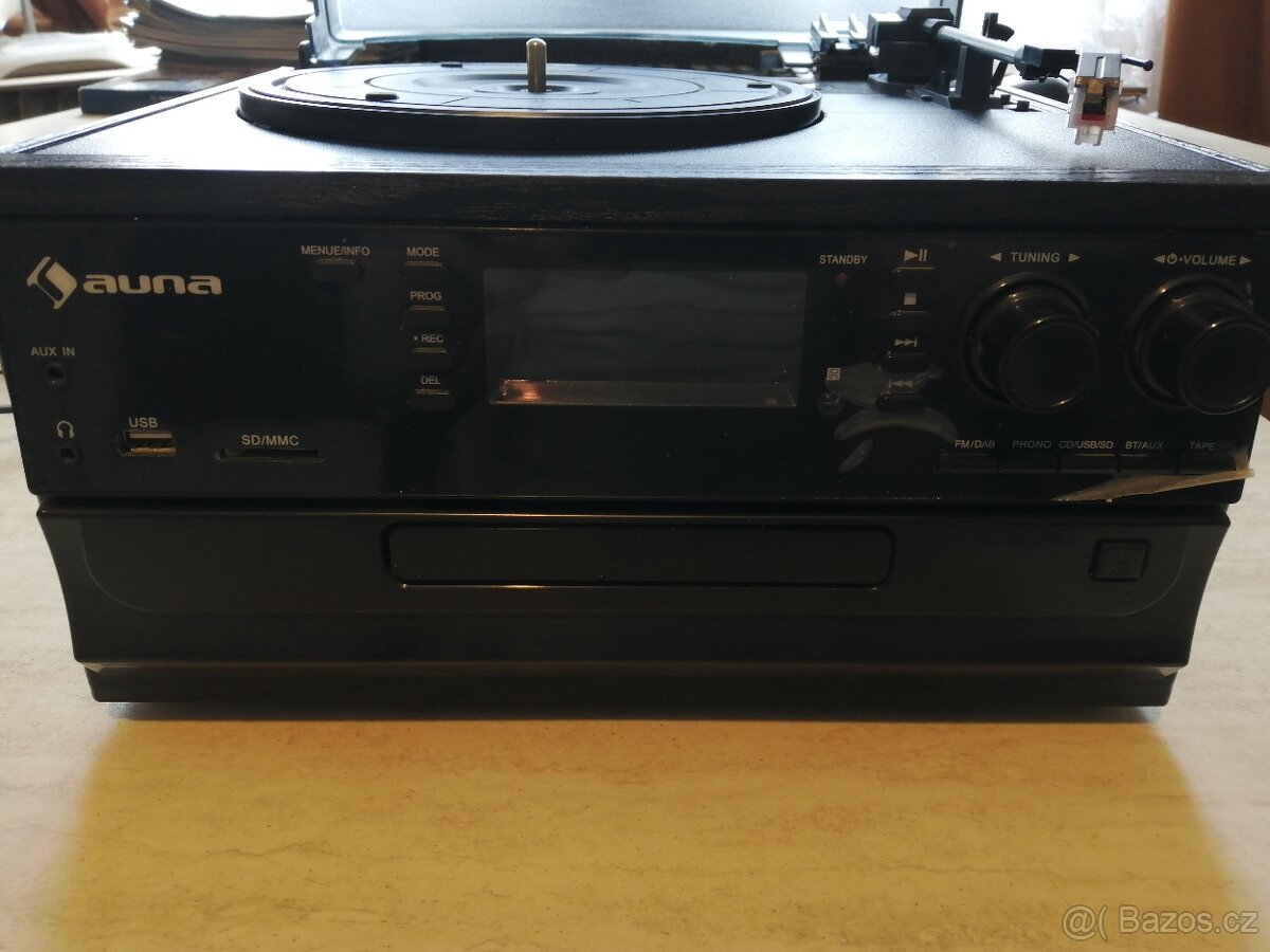 Retro stereo systém - Auna TTS6 Oakland DAB - 2