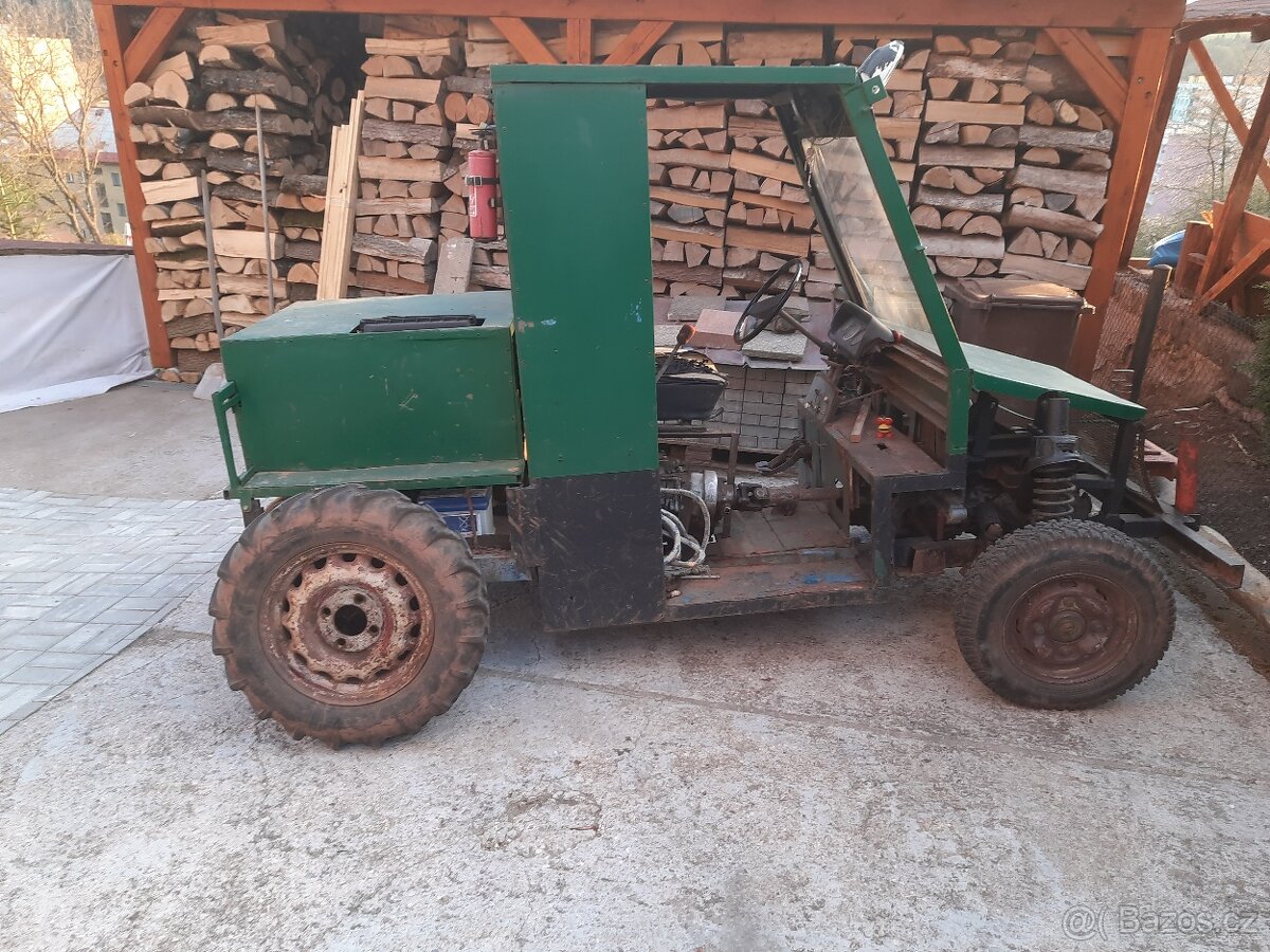Traktor domácí výroby 4x4 diesel - 2