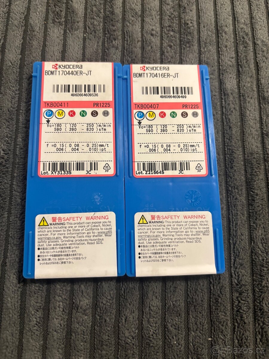 Frézovací plátky Kyocera BDMT 17 - 2