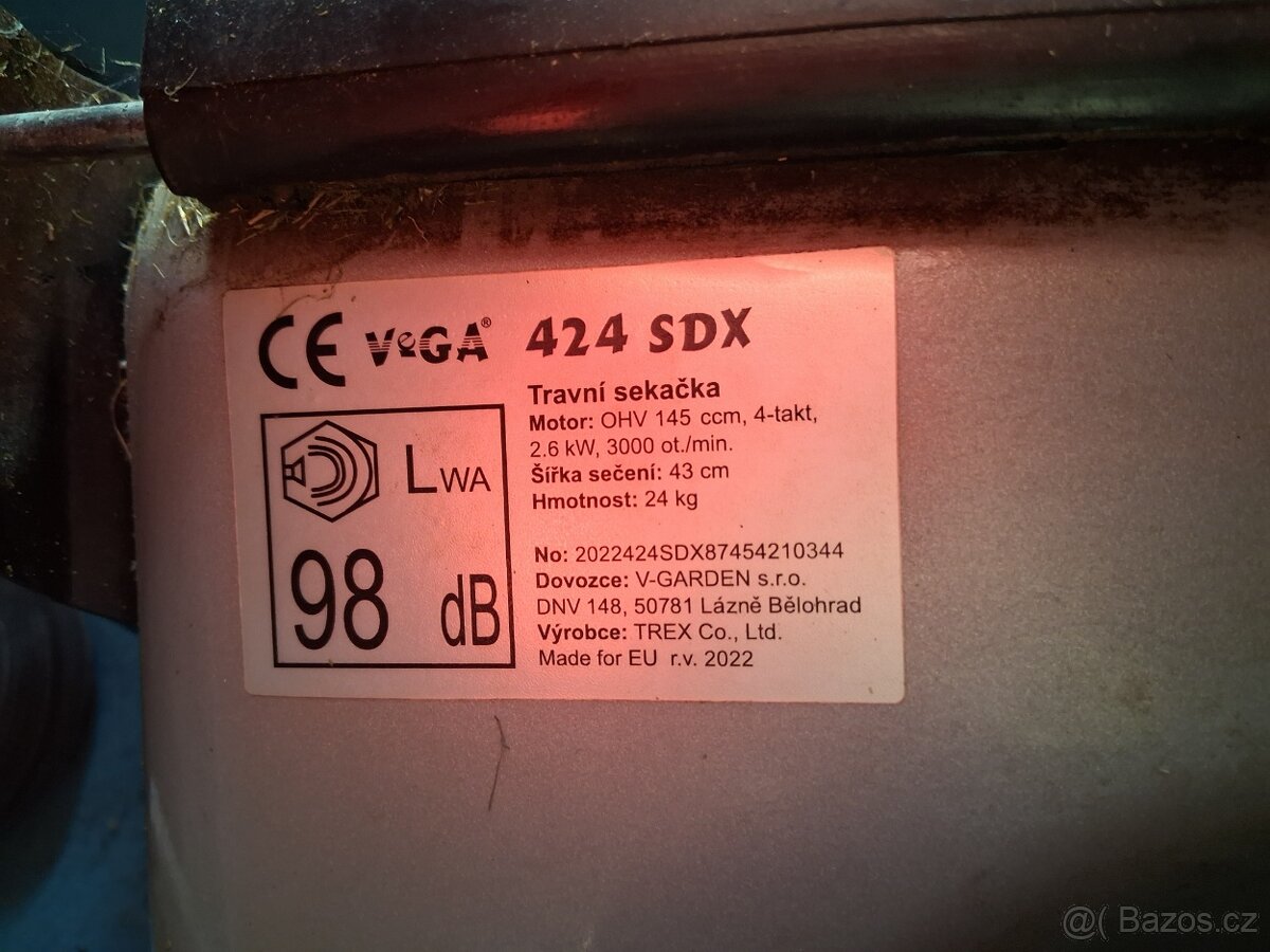 Vega sekačka - 2