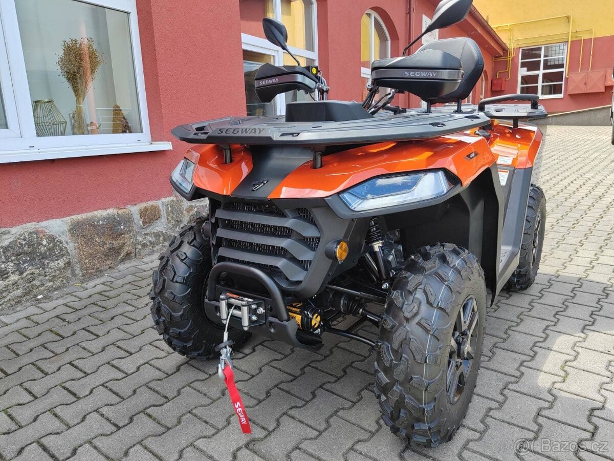 Čtyřkolka Segway AT5 L T3b, oranžová/černá