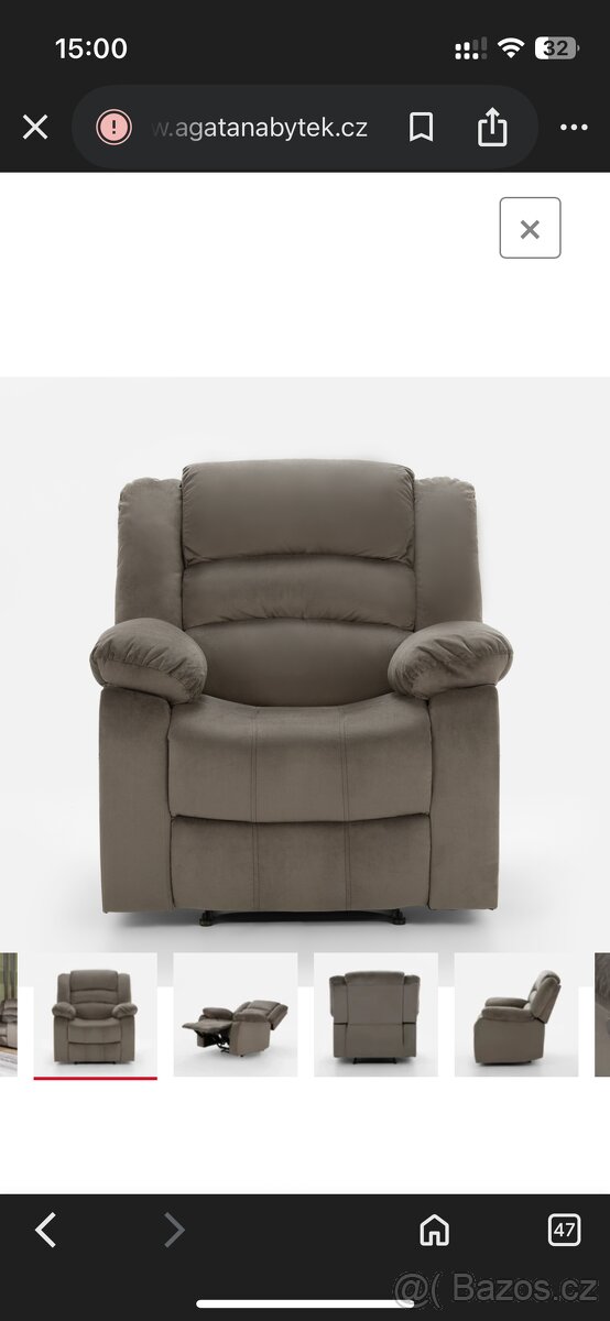 Pohodlné polohovací křeslo - 2