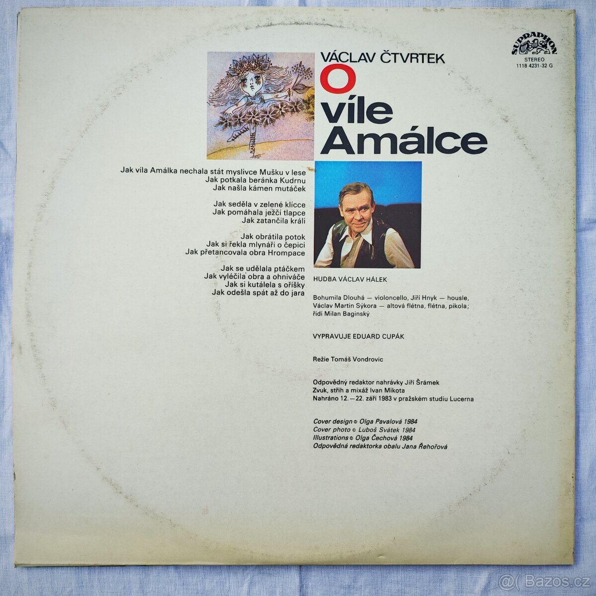 O víle Amálce - Václav Čtvrtek - 2LP - 2