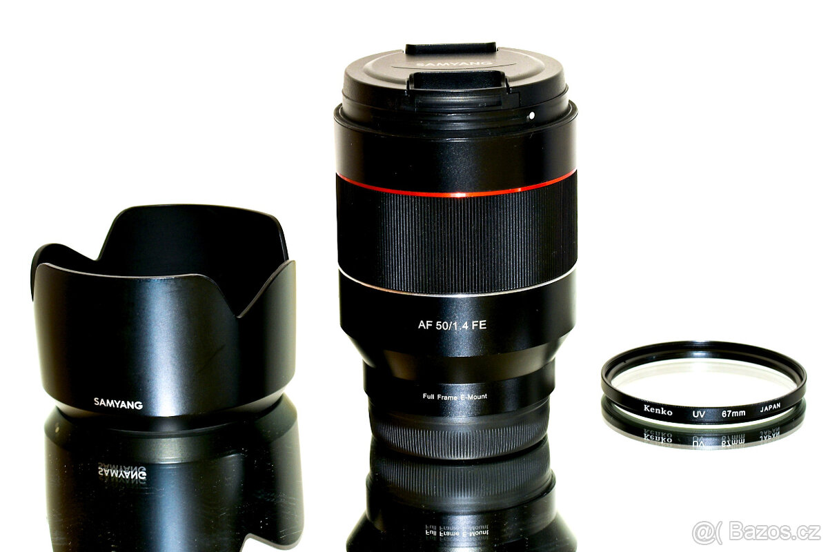 Samyang AF 50mm F/1.4 FE + UV Kenko Sony E TOP STAV - 2