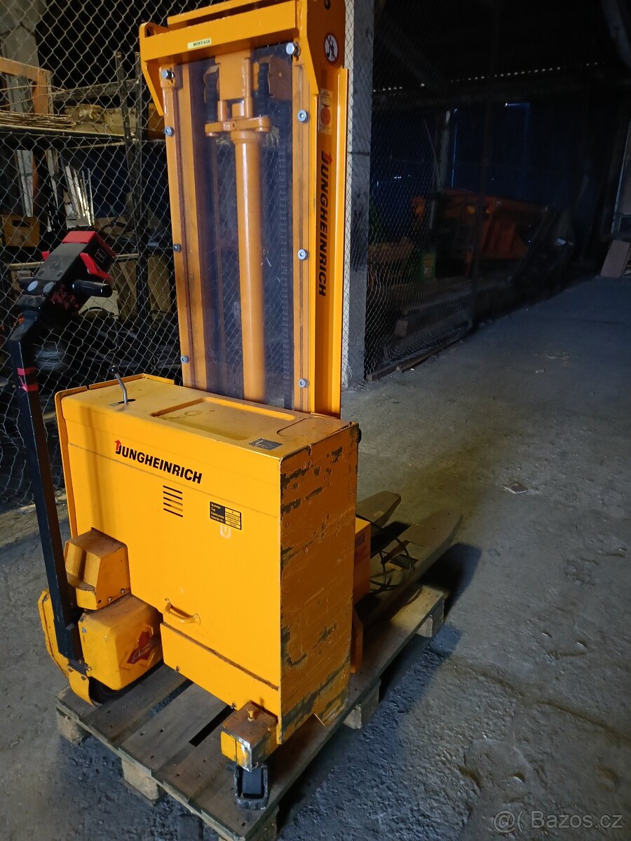 Vysokozdvižný elektrický vozik - 2