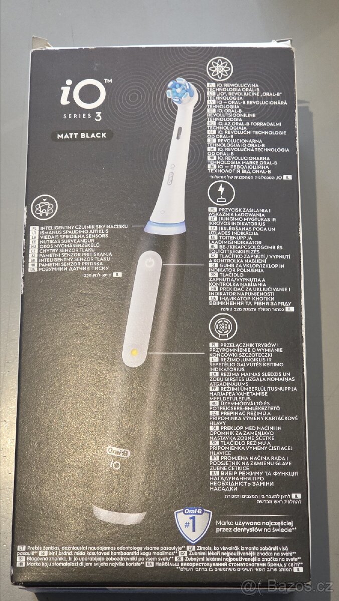 Zubní Kartáček Oral-B iO Series 3 Black - 2