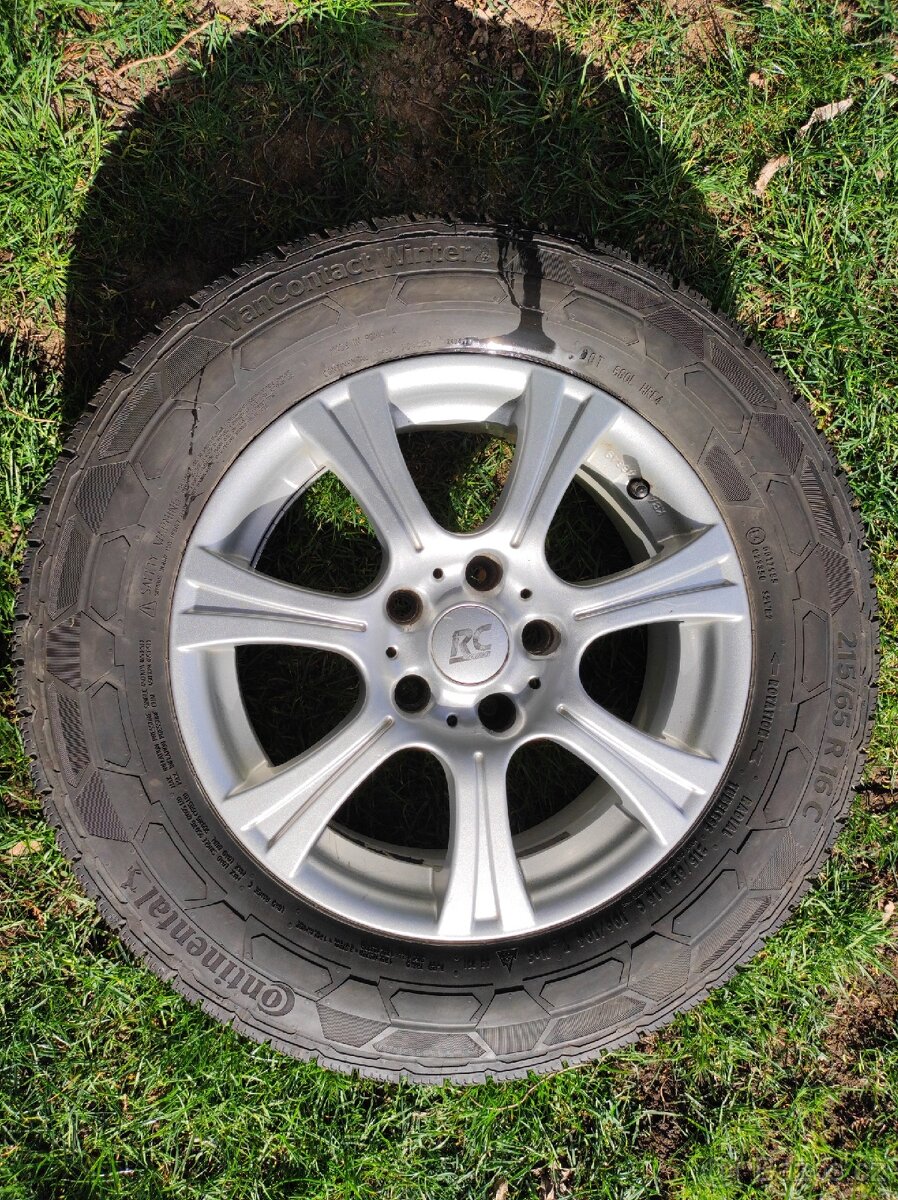 Zátěžová alu kola 16". - 2