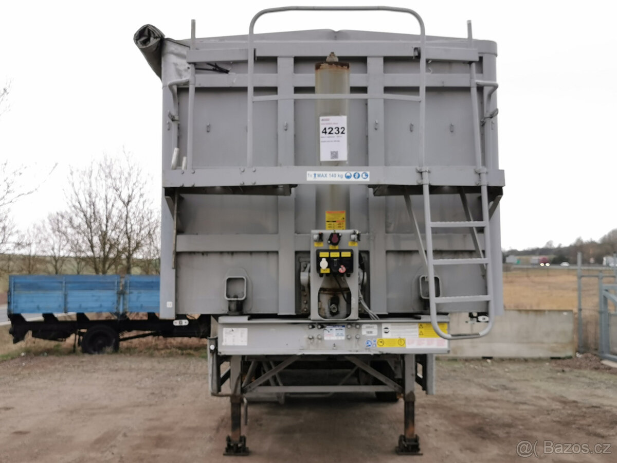 Prodám sklápěčkový návěs STAS S300CX 50m3 - 2