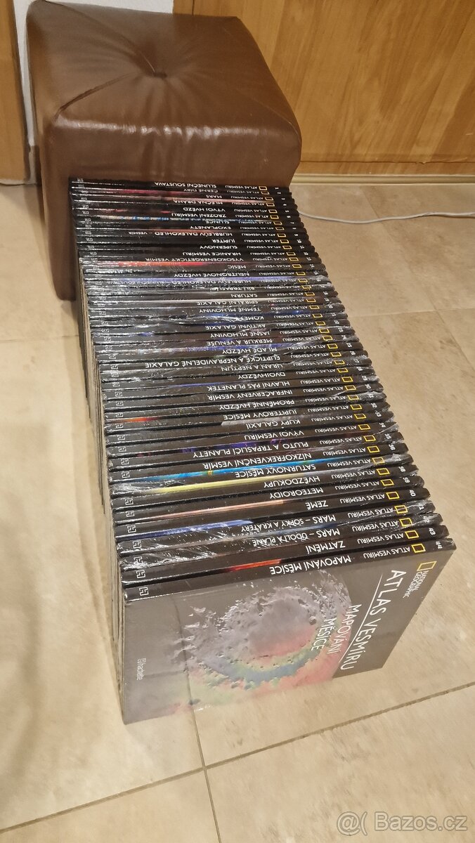 Kolekce knih ,,Atlas Vesmíru,, - National Geographic 1.- 44. - 2