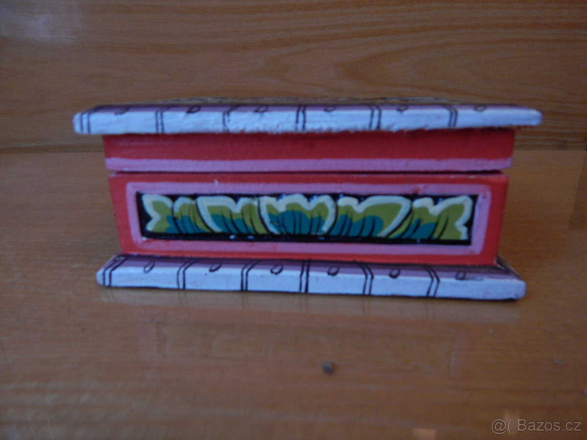 čínská dřevěná krabička - 2