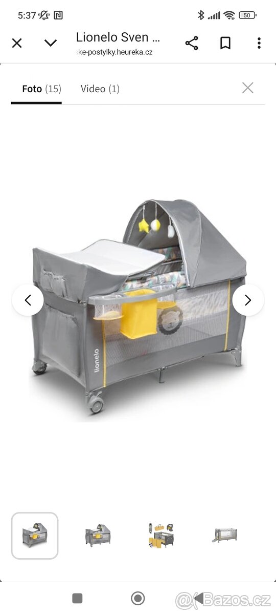 Cestovní postýlka - 2