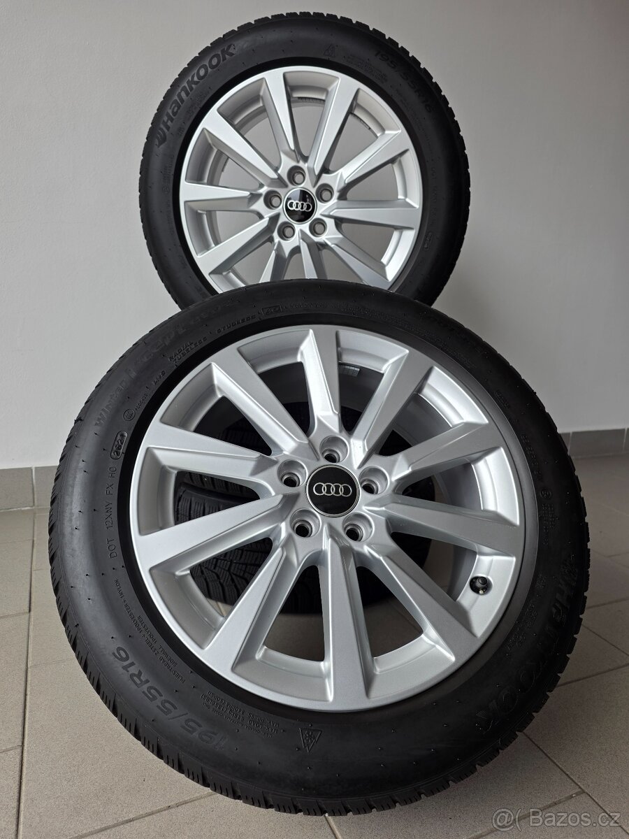 Orig. Alu kola 5x112 Zimní Hankook 195/55/16 - Top - 2