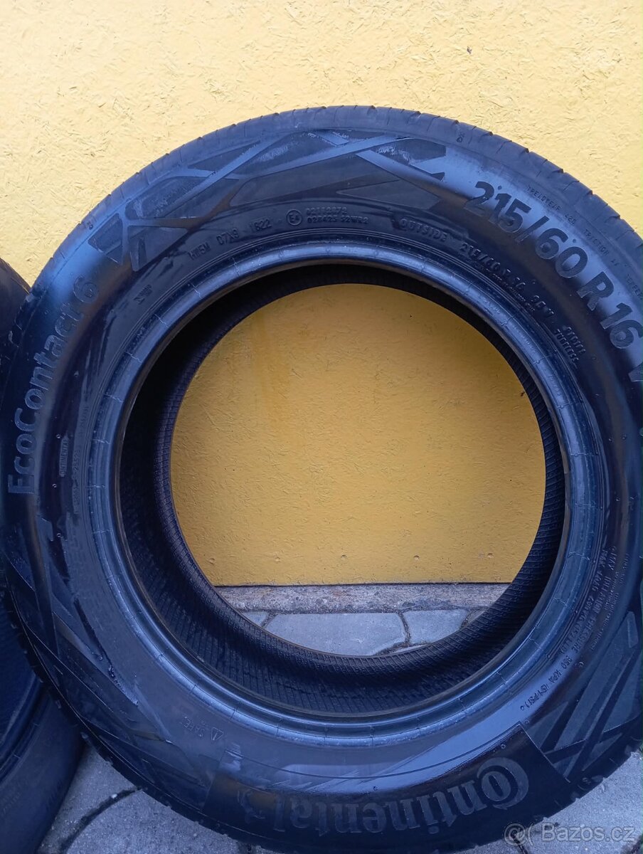 Letní pneumatiky 215/60 R16V CONTINENTAL - 2
