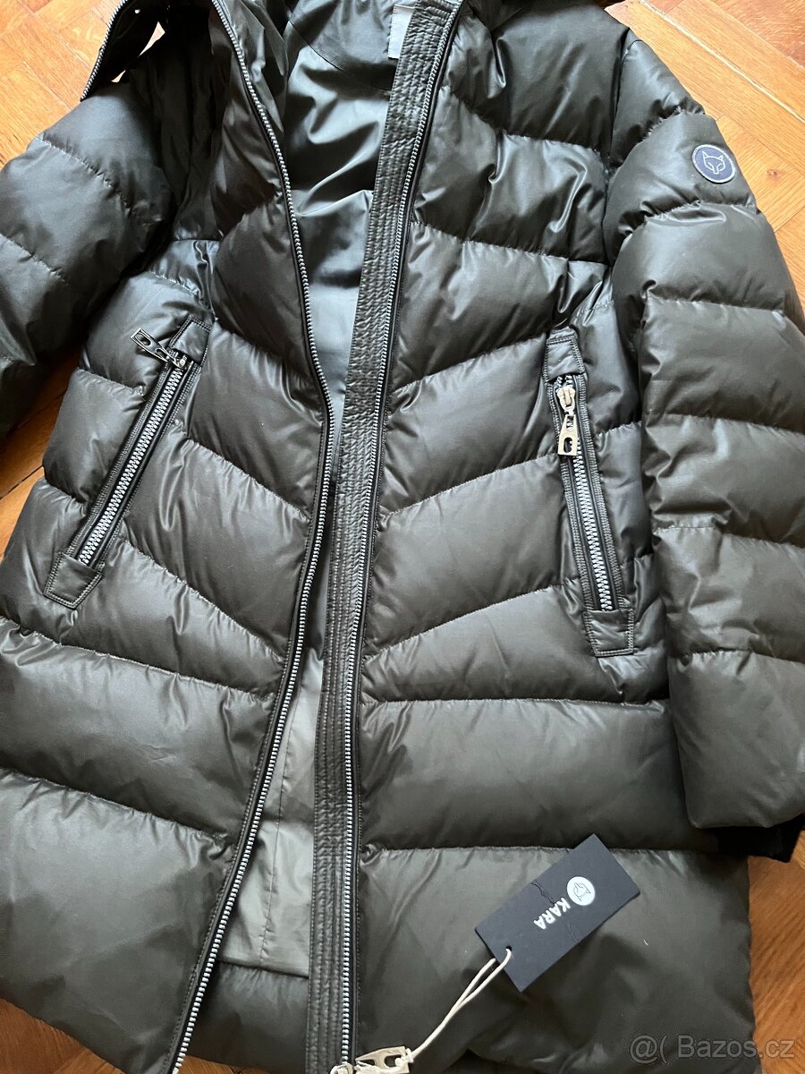 dámská pérová bunda Kara Nová pérova parka - 2