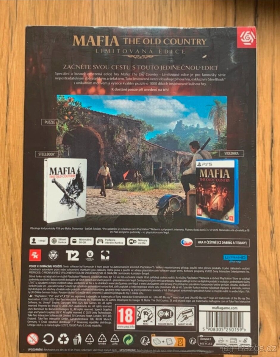 Mafia old country limitovaná edice - 2