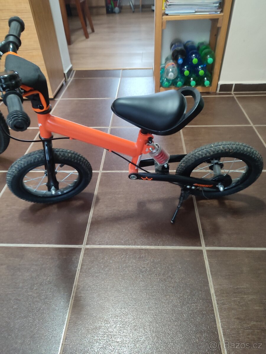 Dětské odrážedlo s odpružením a brzdou - 2