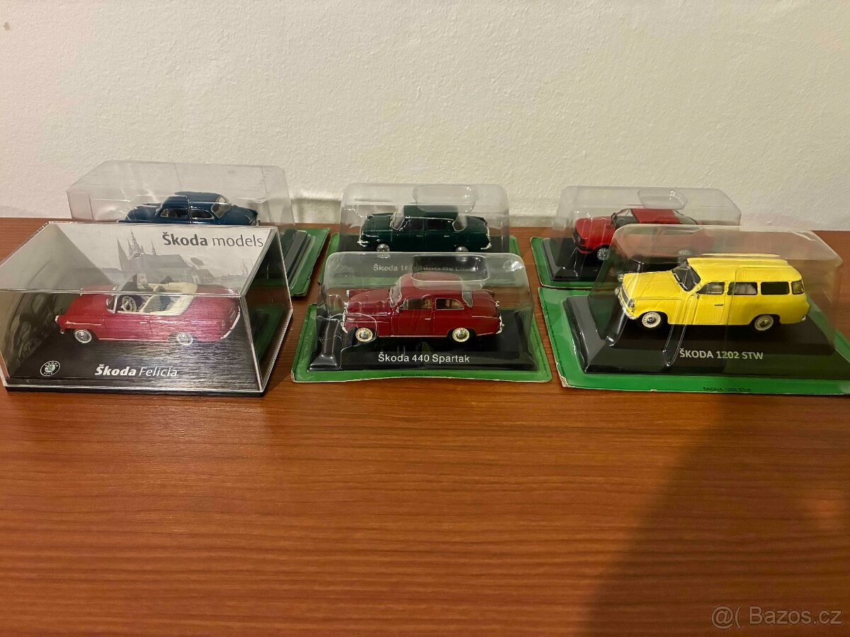Prodej modelů automobily Škoda - 2