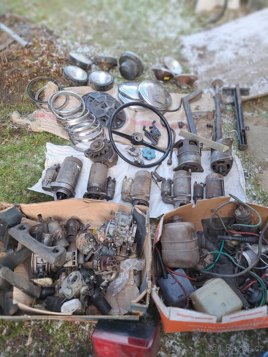 Škoda díly veterán - 2