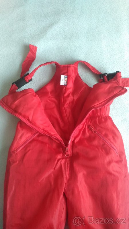 OP01-86 Oteplováky červené - vel. 86 SLEVA - 2