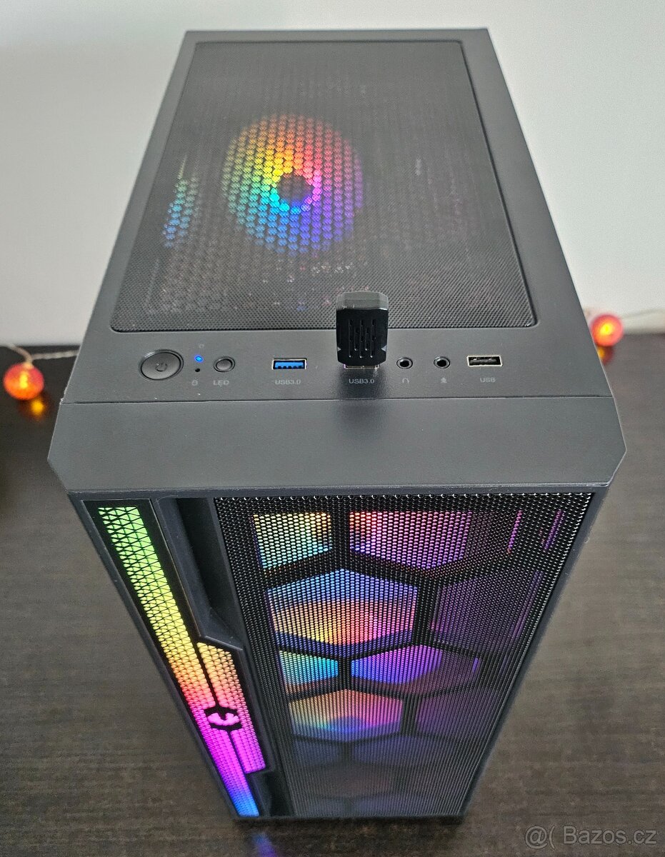 Herní počítač BLACKWELL (RYZEN|GEFORCE RTX 5060 GDDR7|ZÁRUKA - 2