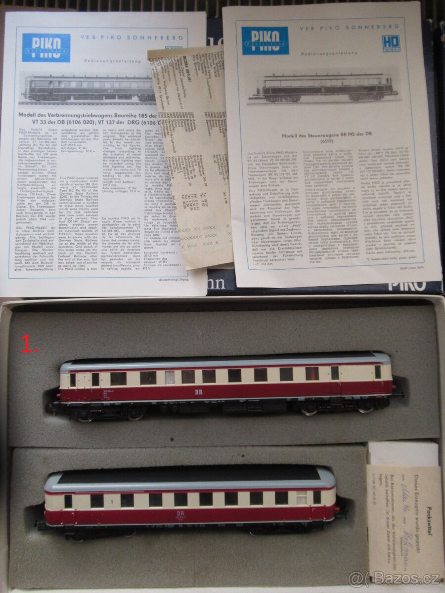 H0 - železnice vláčky , mašinky - 2