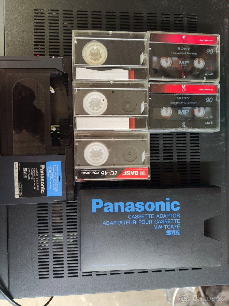Videokazety do videokamer VHS-C a Video 8 - 2