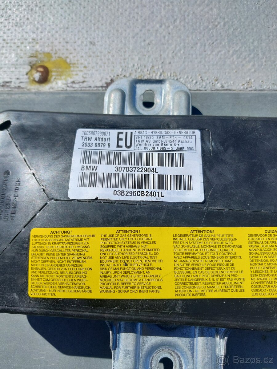 BMW e46 airbagy - 2