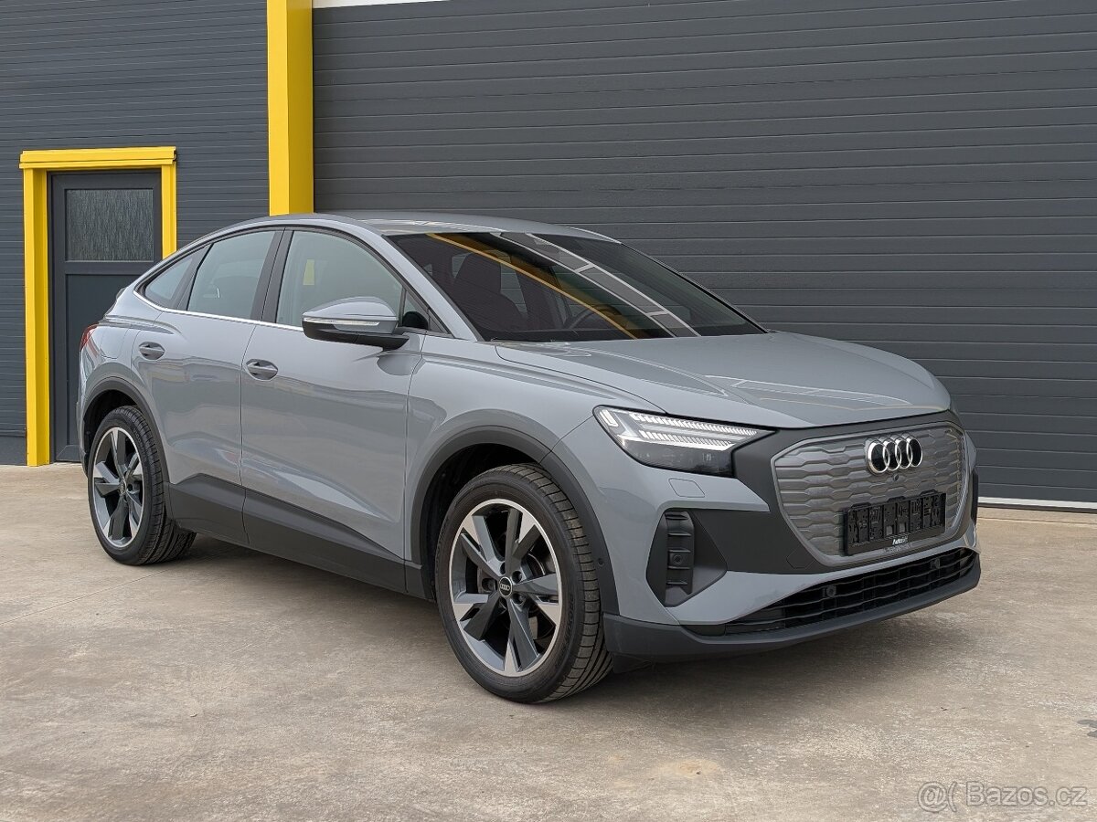 Audi Q4 e-tron, 150 kW, Matrix, ACC, SoH 93,7% - 2
