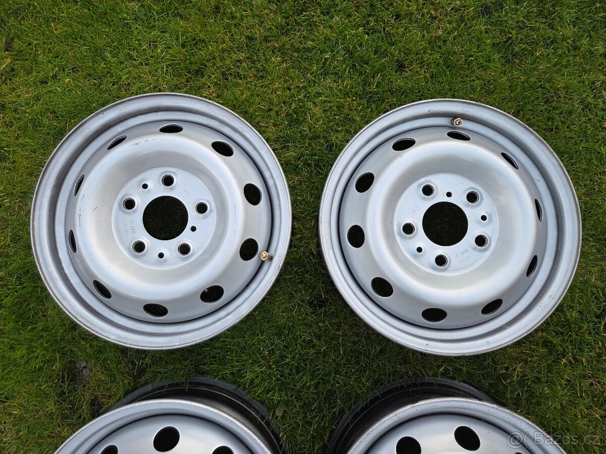 Plechová kola 5x130 6x16 ET68 - 2