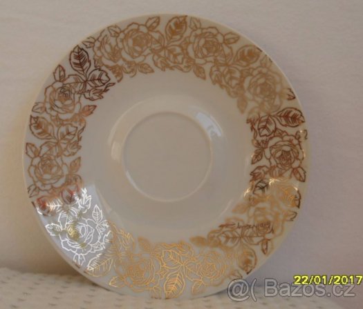 Porcelánový hrneček s podš. manufaktura Pirken Hammer - 2