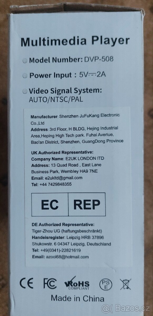 Ceihoit DVD / MP3 Přehrávač - 2