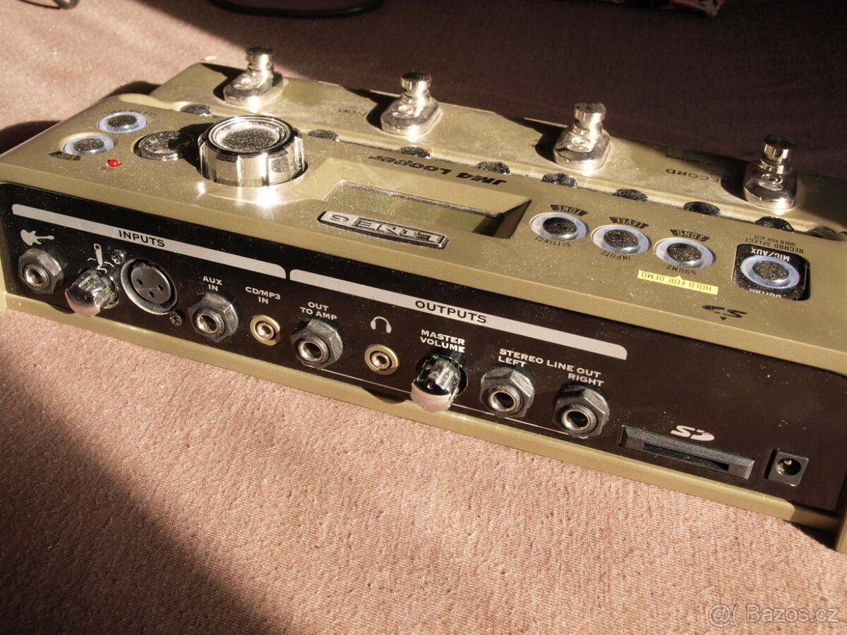 Prodám LINE6 JM4 LOOPER - nahrávadlo/jamovadlo - 2