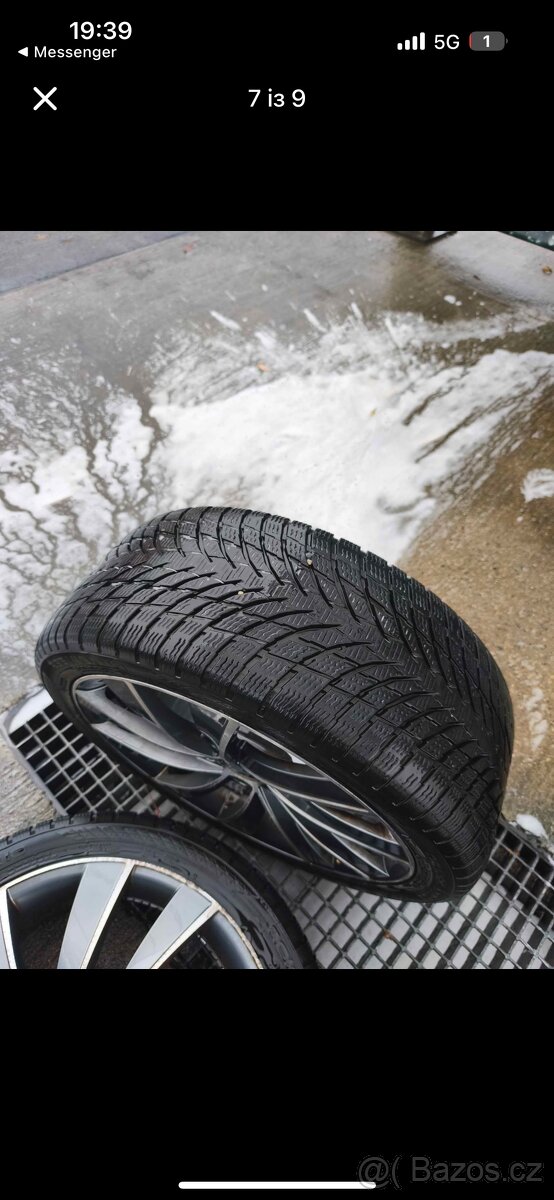 Alu kola r18. Zimní gumy - 2