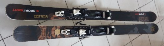 freeride lyže Volkl Gotama + rámové vázání AAAdrenalin 13 - 2