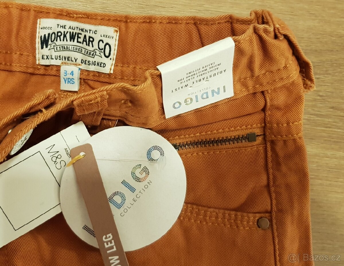Nove detske kalhoty/dziny 104 cm, M&S - 2