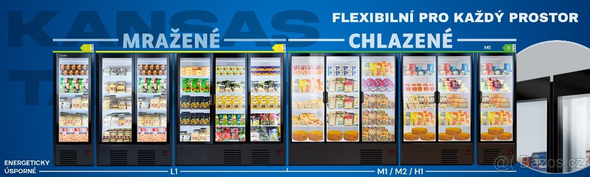 Mrazící vitrína KT 2m S1 080/205 - 2