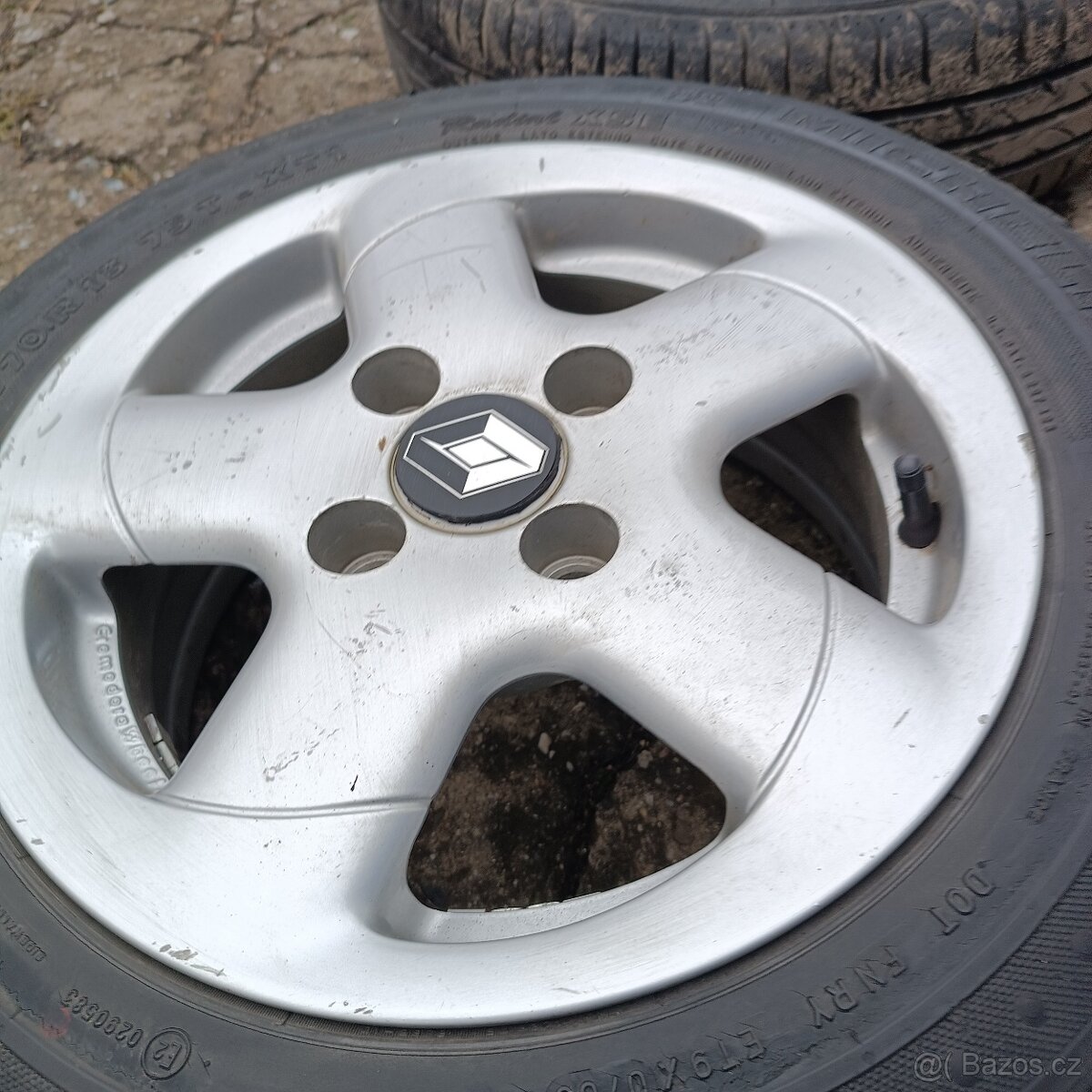 Renault Twingo - originál sada litých kol elektronů - 2