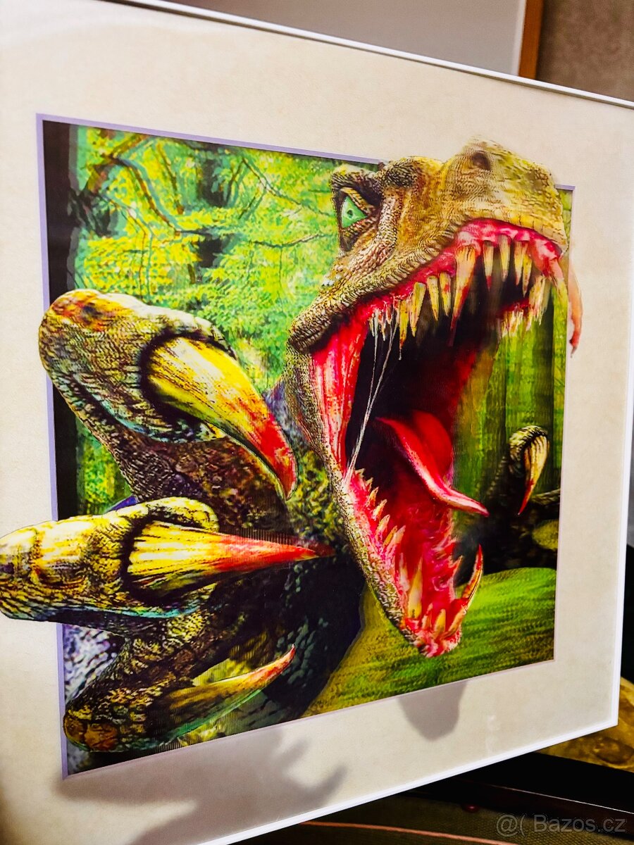 3D obraz T-Rexe - 2