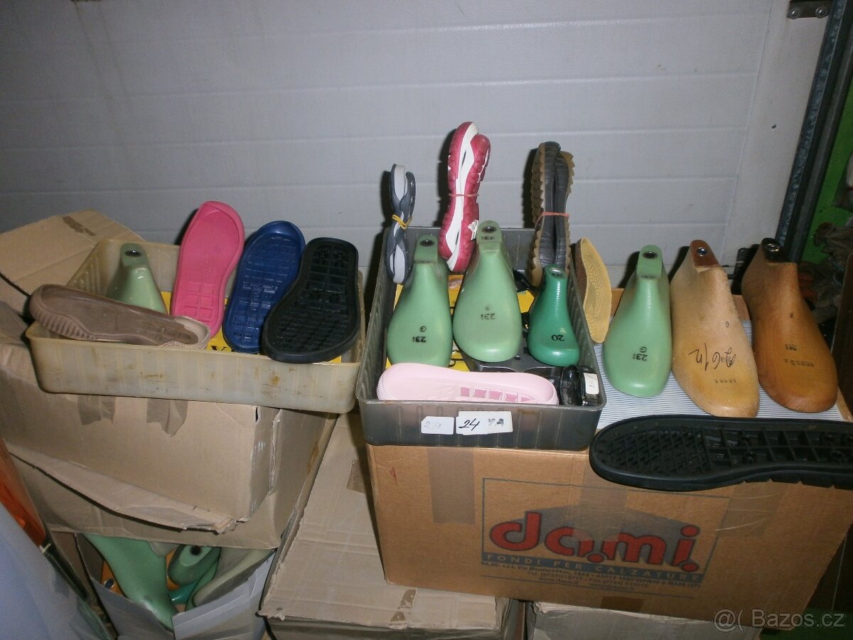 obuvnická kopyta a podešve - 2