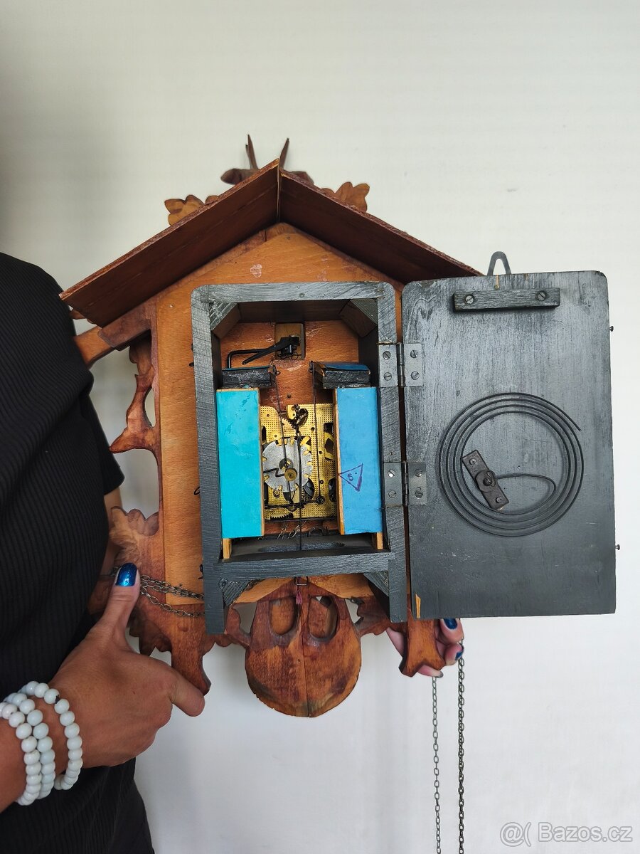 Krásné staré/retro hodiny kukačky - 2