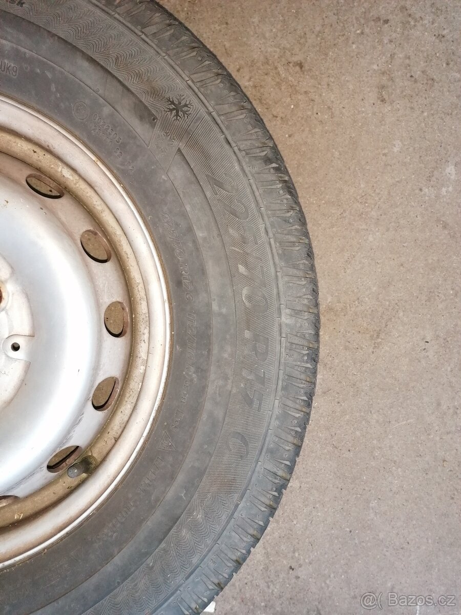 Zimní pneu s diskem - 2