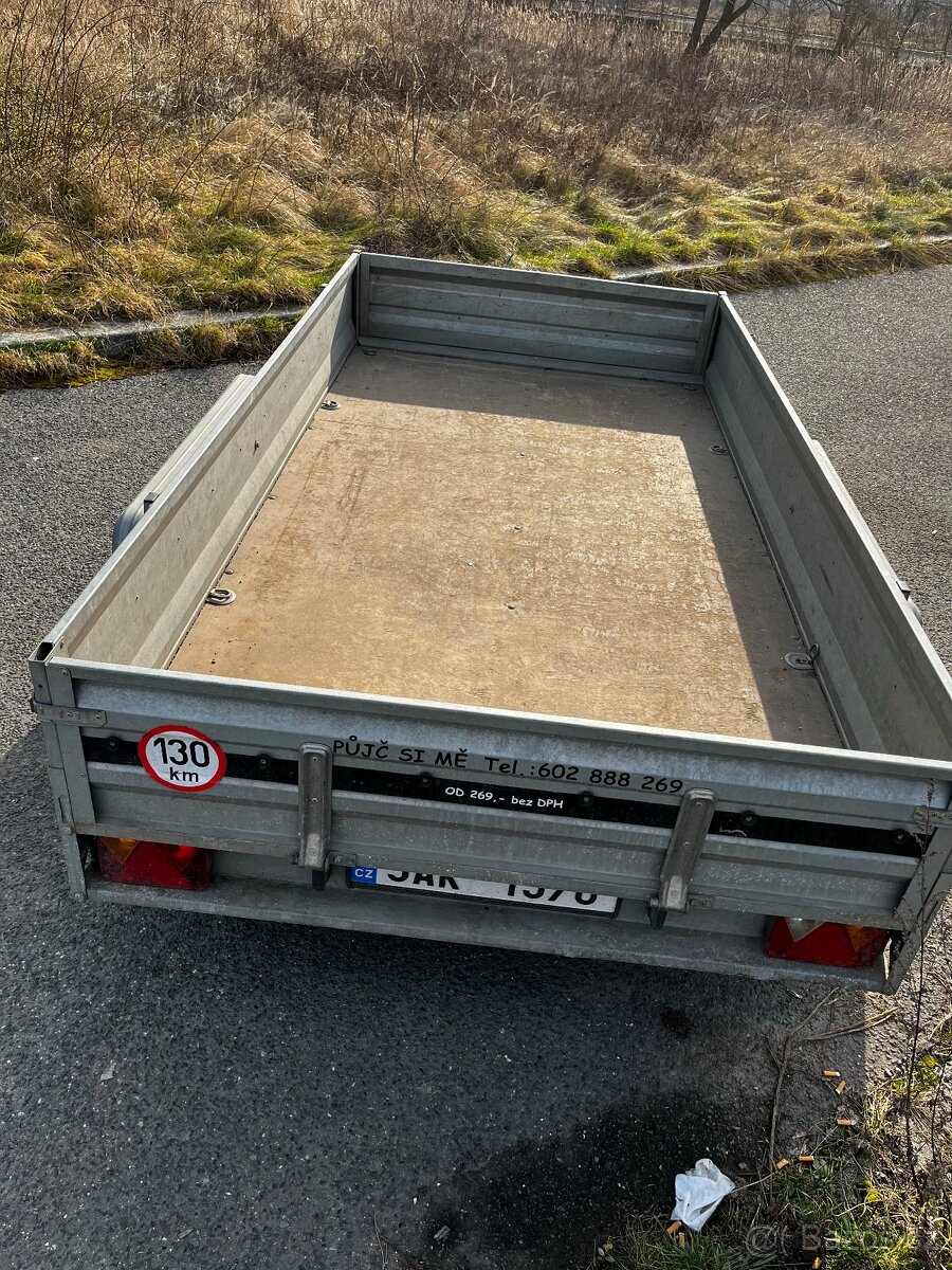 Pronajmu dvouosý vozík - 2