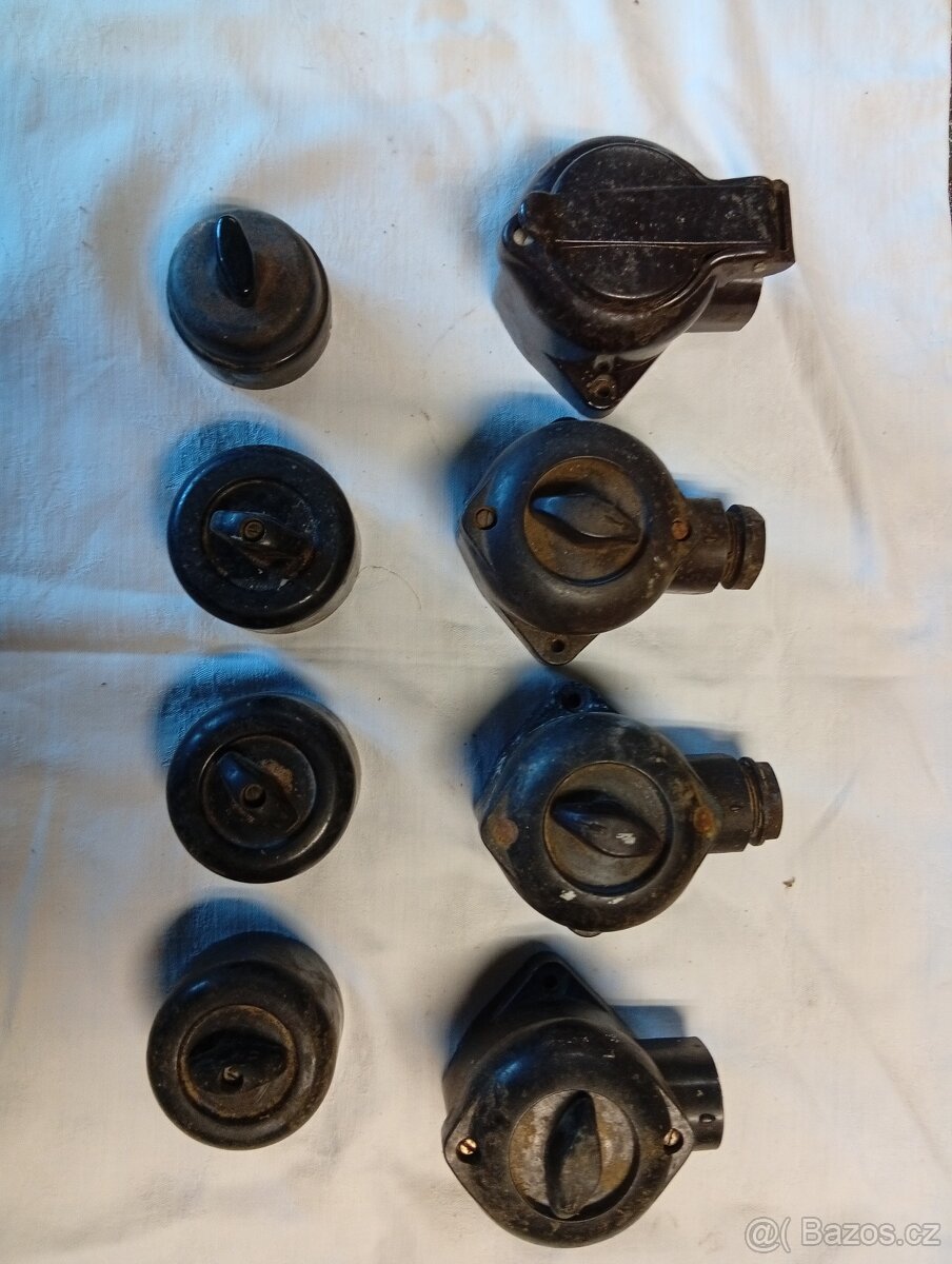 Retro vypinace a zasuvka - 2