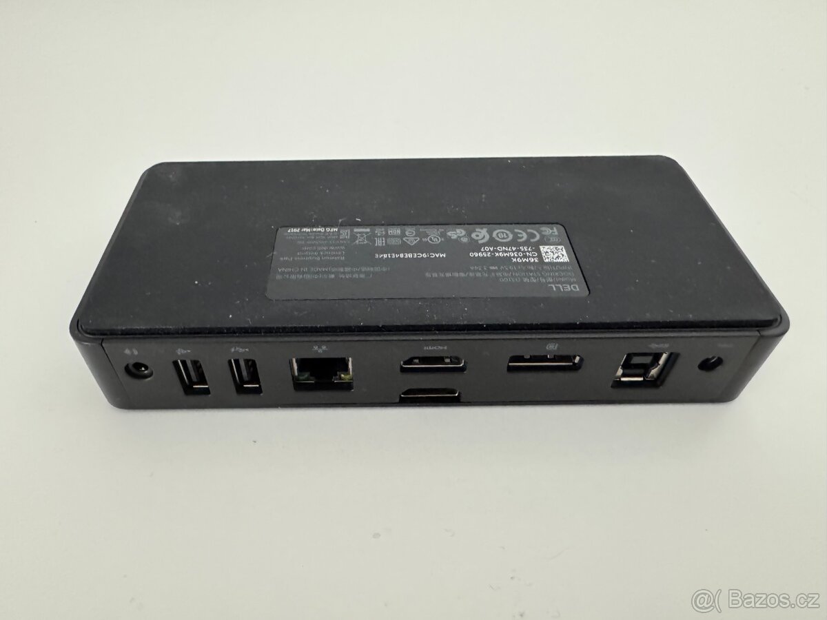 Dokovací stanice Dell D3100 včetně kabelů - 2