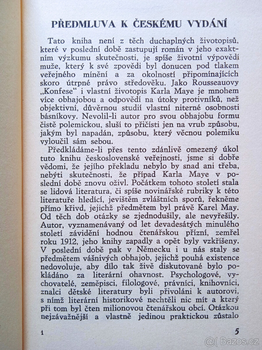 Karel May - VYZNÁNÍ - 2