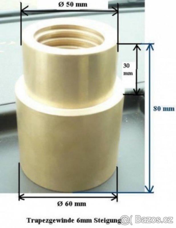 Bronz.matice hydr.zvedáku STENHOJ - 2