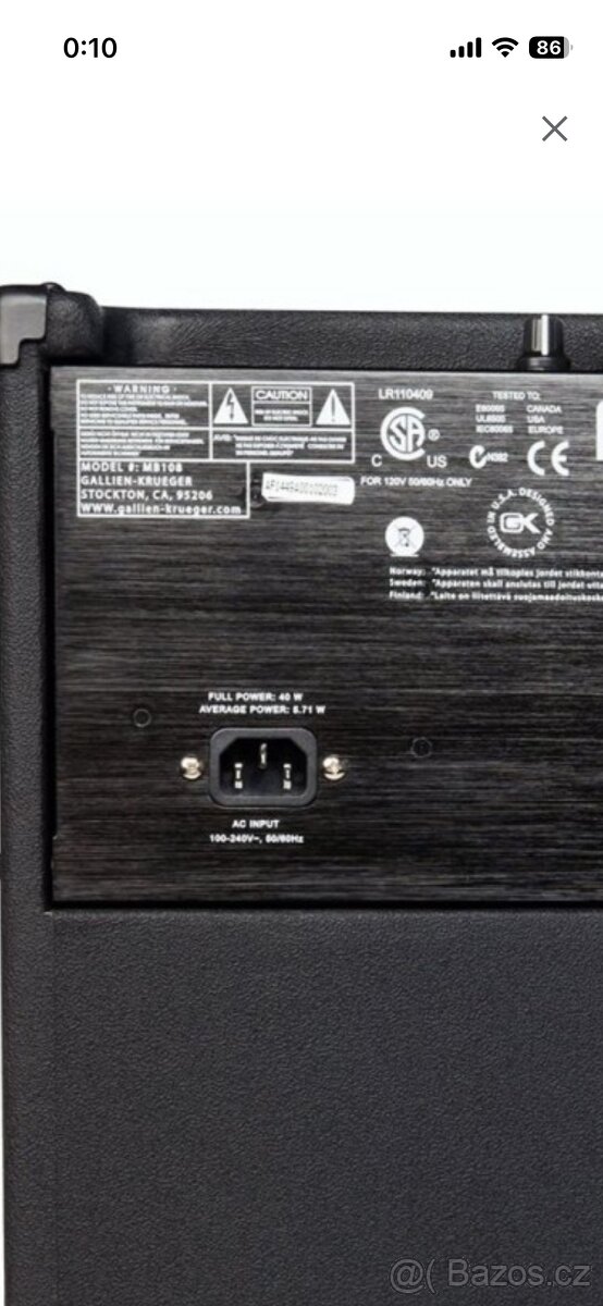 Kombo Gallien-Krueger - 2