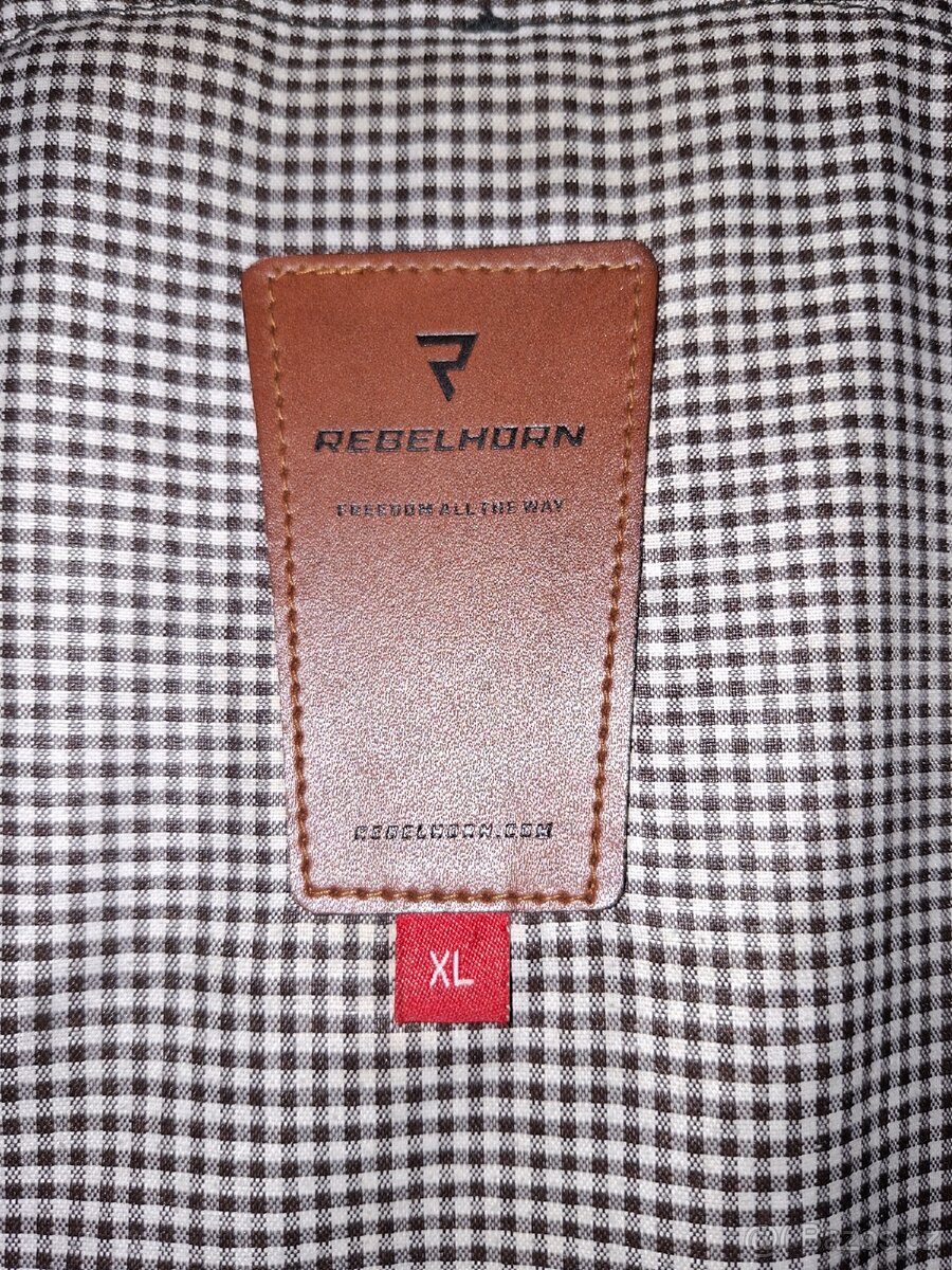 Kožená moto bunda Rebelhorn Hunter Pro CE - 2