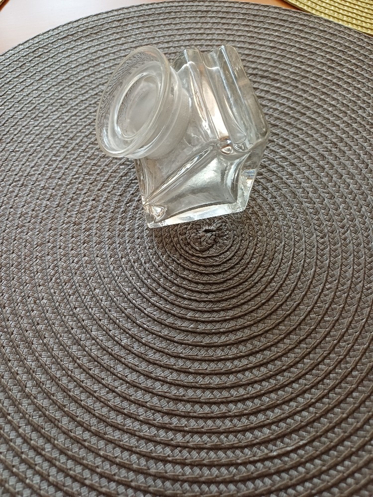 Starý skleněný kalamář - 2