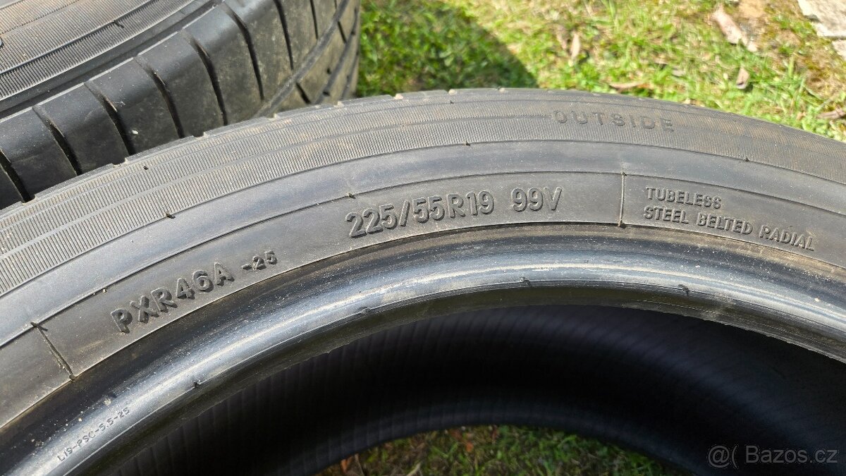 2ks TOYO PROXES R46a 225/55R19 99V - 2